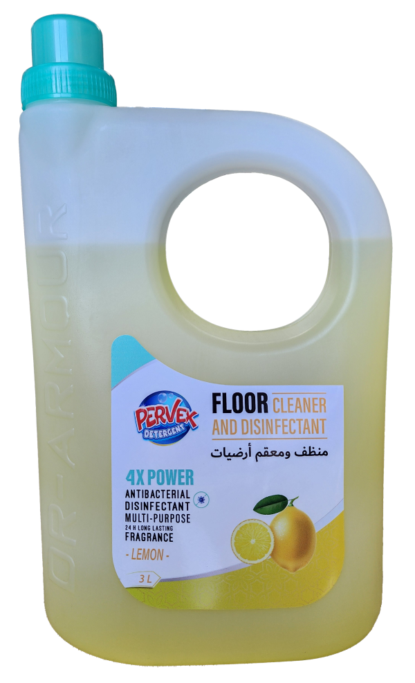 Floor Cleaner and Disinfectant (3 L) - Lemon